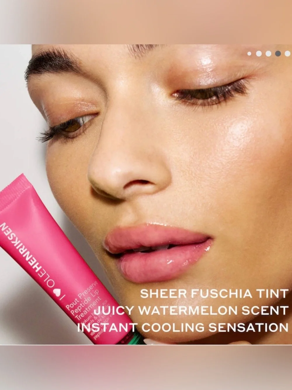 Ole Henriksen Pout Preserve Peptide Lip Treatment MALDIVES MELON CHILLER NIB